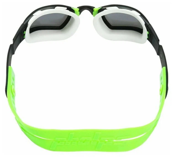 Очки для плавания Ninja (зеркальные линзы; black/lime)